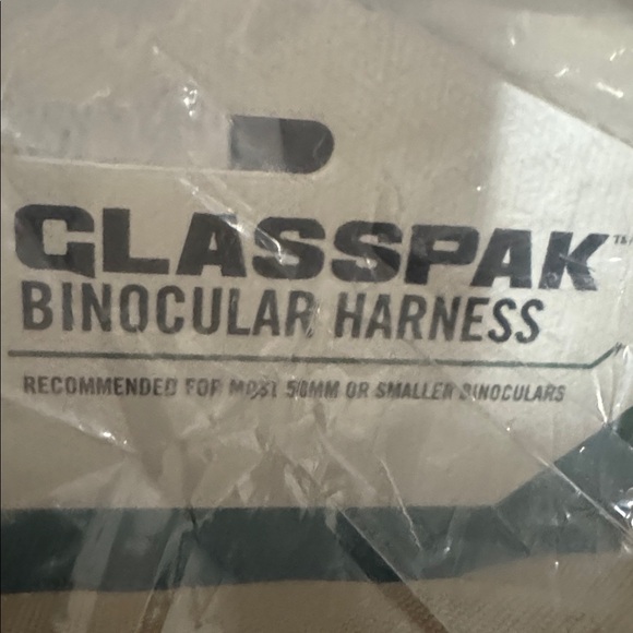 Vortex Glasspak Tan Binocular Harness Bag recommended for 50mm or smaller binos - Picture 7 of 7